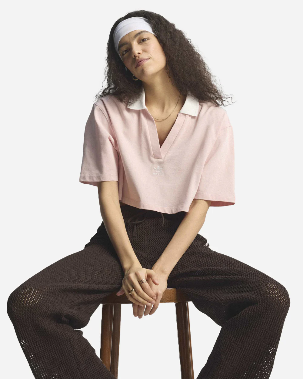 Knitted Crochet Firebird Track Pants Aurora Coffee - Image 6