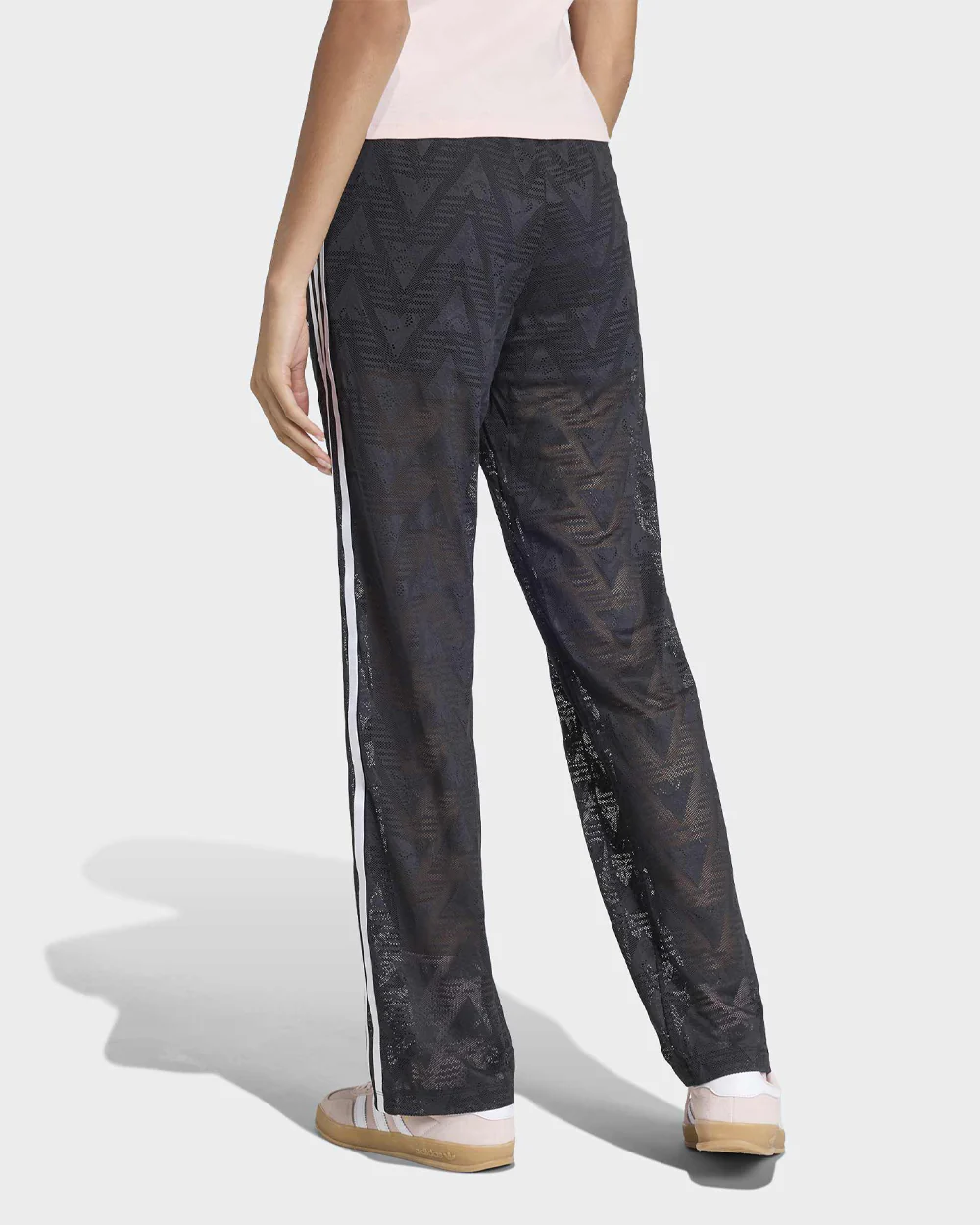 Firebird Lace Track Pants Black - Image 4