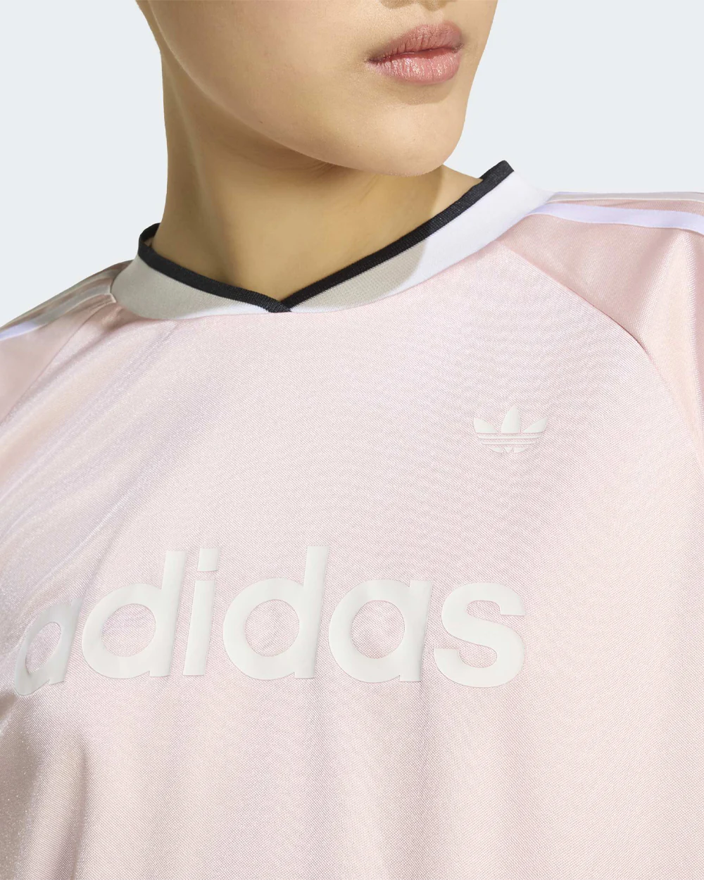 Lace Long Sleeve Jersey Sand Pink - Image 5