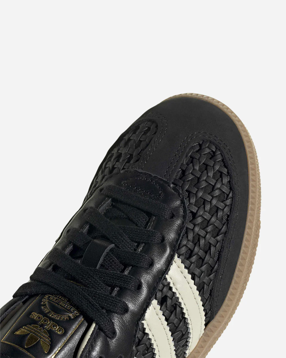 Samba OG Basketweave Black/Cream White - Image 5