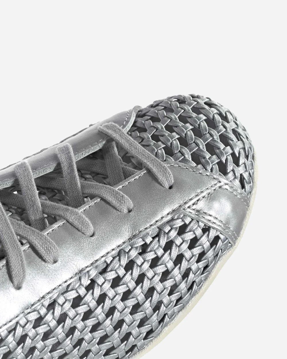 Stan Smith Lo Pro Basketweave Metallic Silver - Image 5