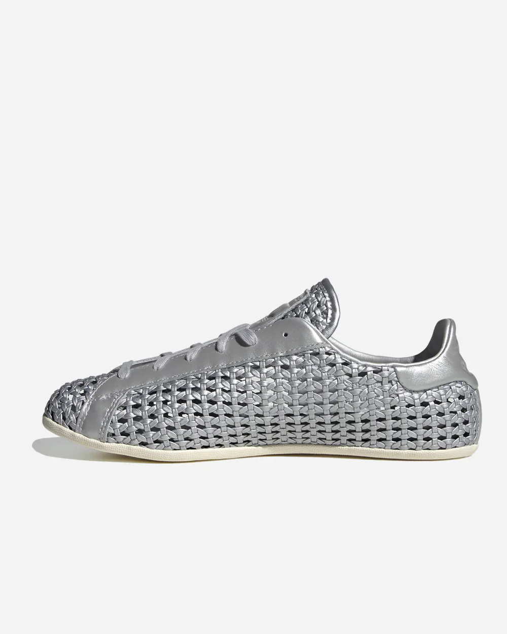 Stan Smith Lo Pro Basketweave Metallic Silver - Image 6