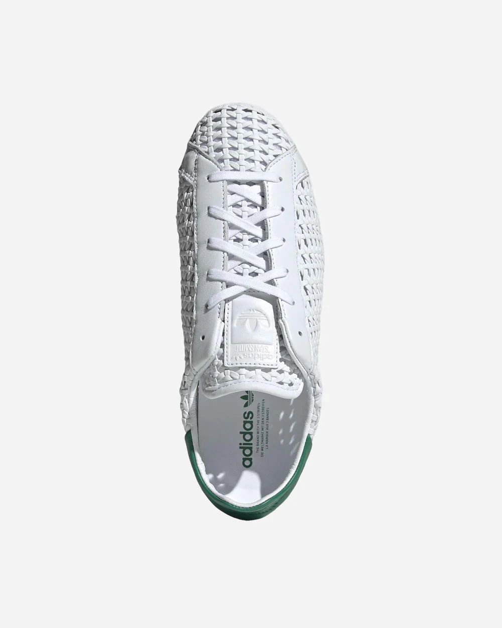 Stan Smith Lo Pro Basketweave White/Green - Image 3