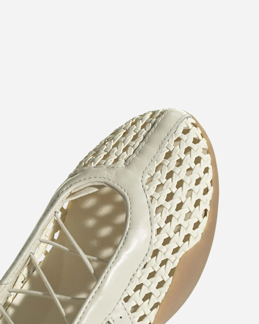 Taekwondo Mei Ballet Basketweave Cream/Gum - Image 5