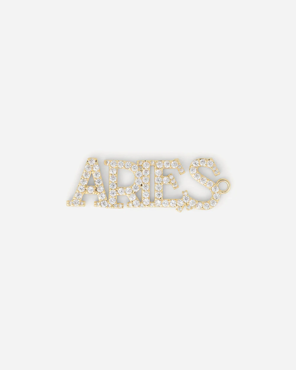 J'adoro Aries Paved Earrings Gold - Image 4