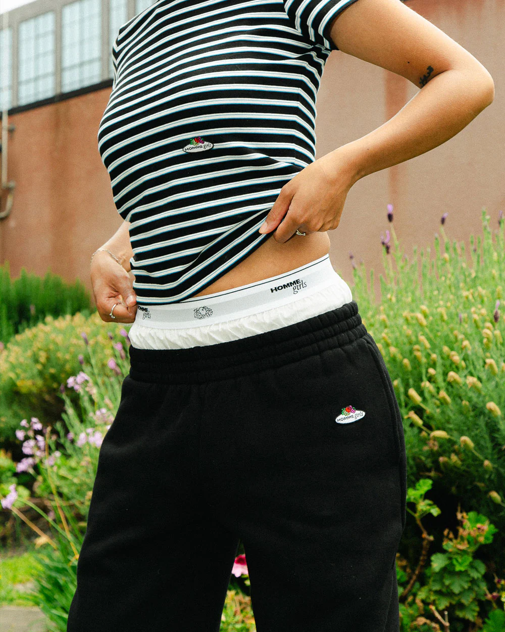 Fruit Of The Loom x Boxer Sweatpants Black - Image 3