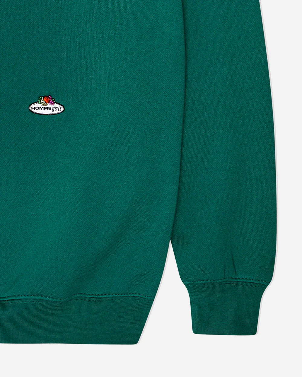Fruit Of The Loom x Crew Neck Sweatshirt Green - Image 4