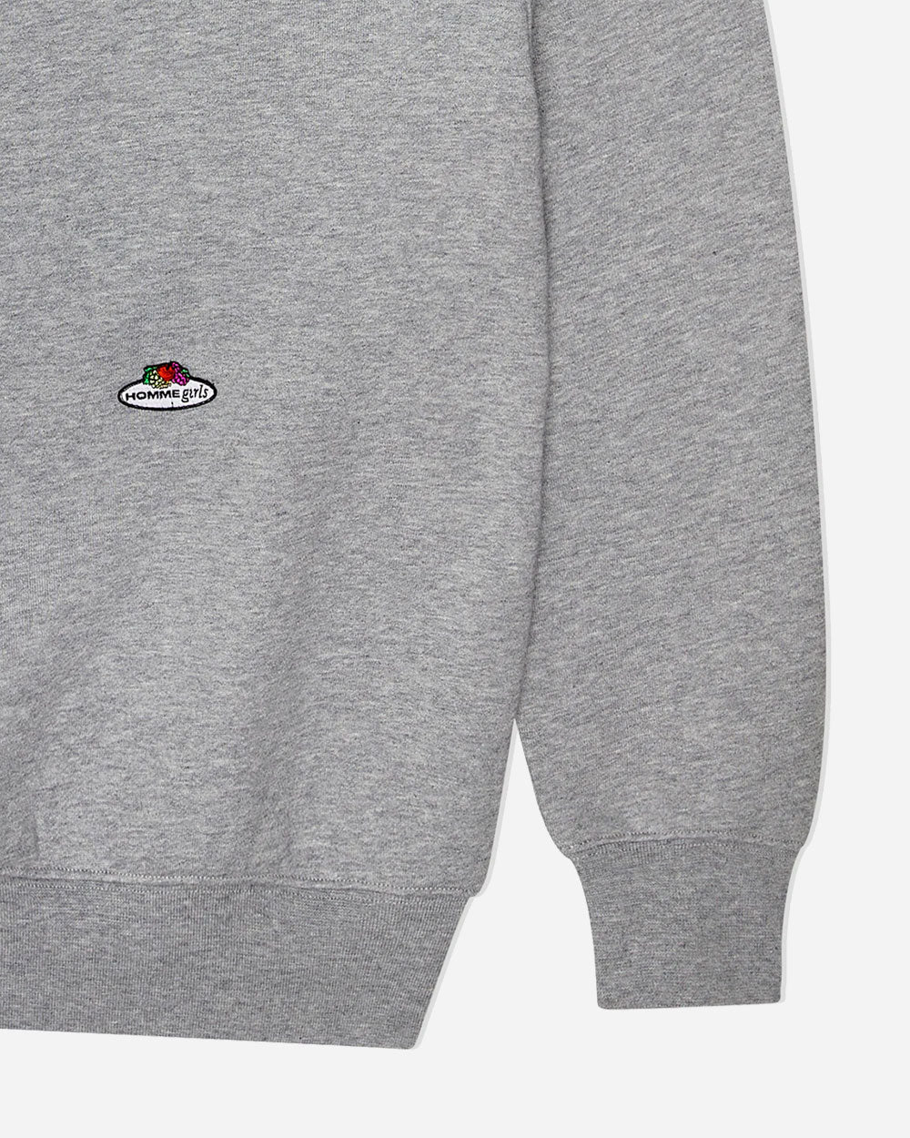 Fruit Of The Loom x Crew Neck Sweatshirt Heather Grey - Image 3