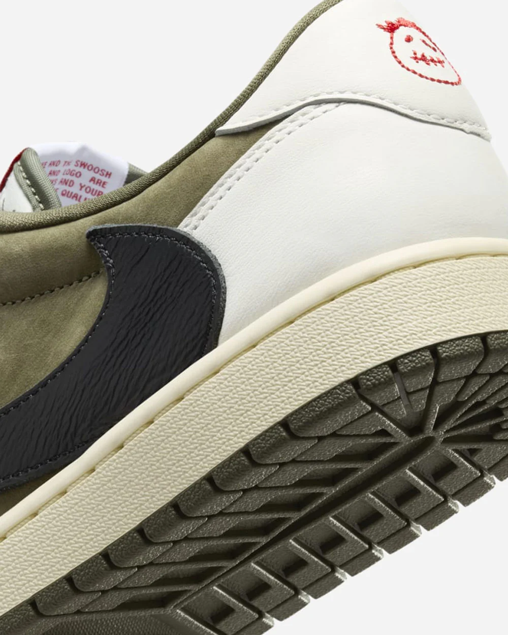 Travis Scott x Air Jordan 1 Low OG Medium Olive - Image 9