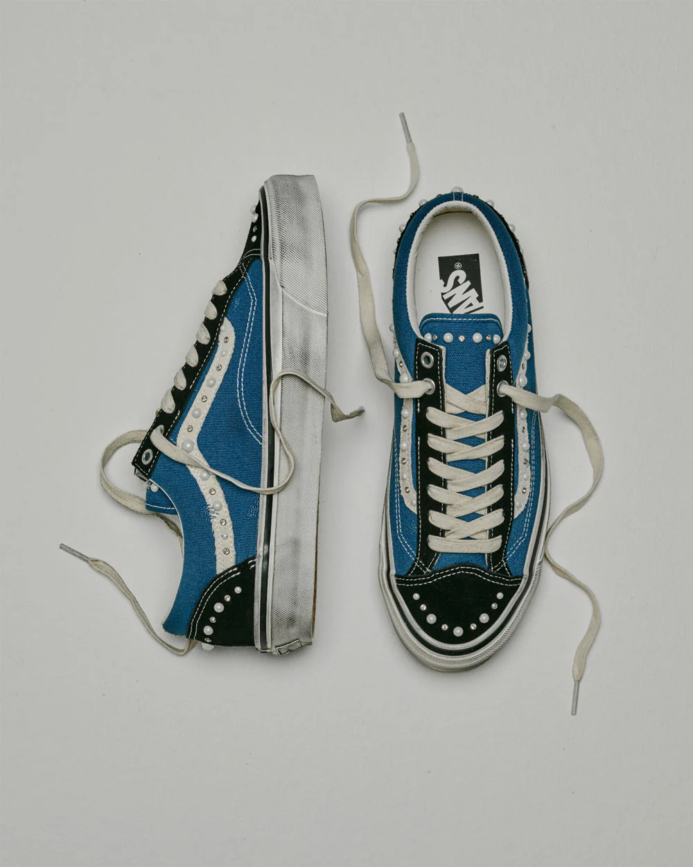 Premium Oldskool 36 Pearlized Black/Navy - Image 8